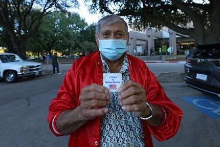 Wilfredo Guzmán había pedido su boleta para votar por correo, pero dijo que no le daba...