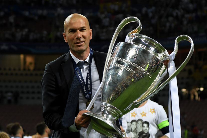 Zinedine Zidane lleva 11 meses al frente del Madrid. Foto GETTY IMAGES
