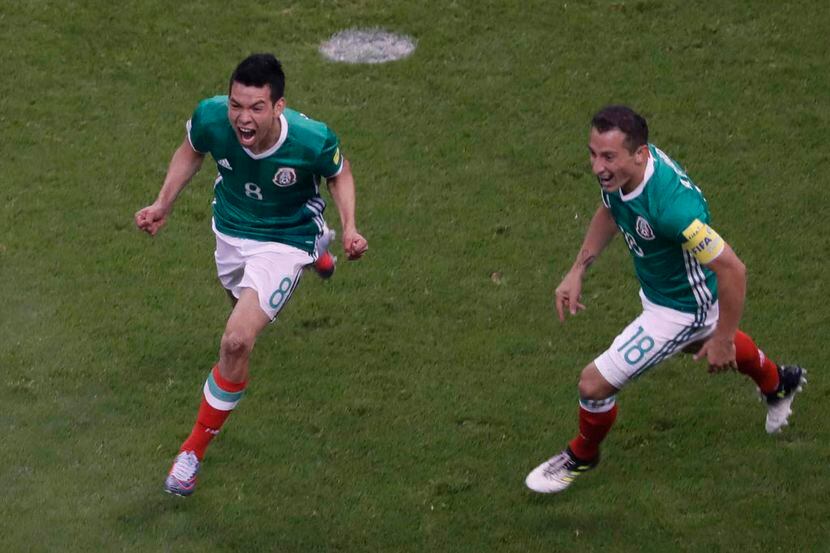 Hirving Lozano anotó el gol del triunfo de México ante Panamá que los clasifica al Mundial...