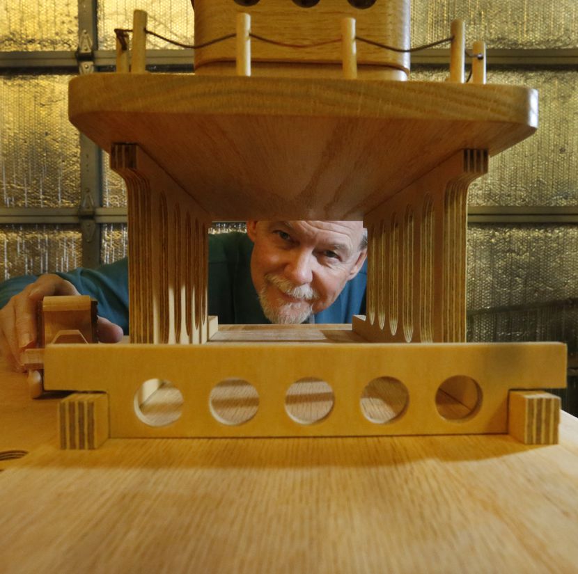 John Ellzey Crafts Wooden Heirloom Toys