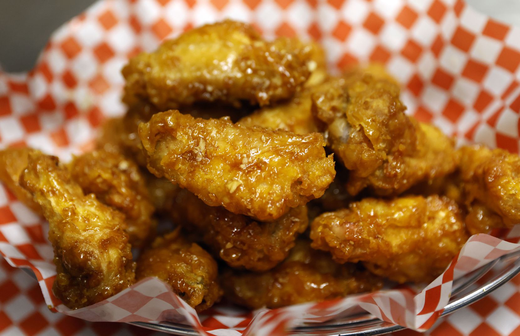 Honey garlic is one of the chicken flavors you'll find at BB.Q Chicken.