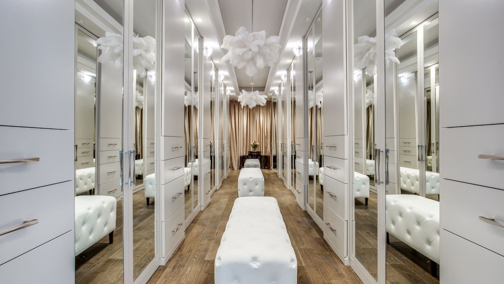 Dressing room interior luxury