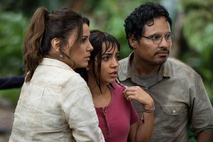 Los mexicoamericanos Eva Longoria y Michael Peña interpretan a los padres de Dora