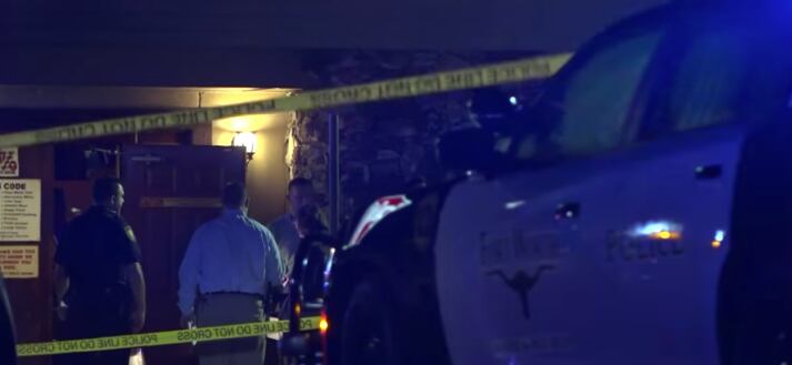 La policía de Fort Worth investiga la balacera en el Corsets Cabaret. CAPTURA DE VIDEO
