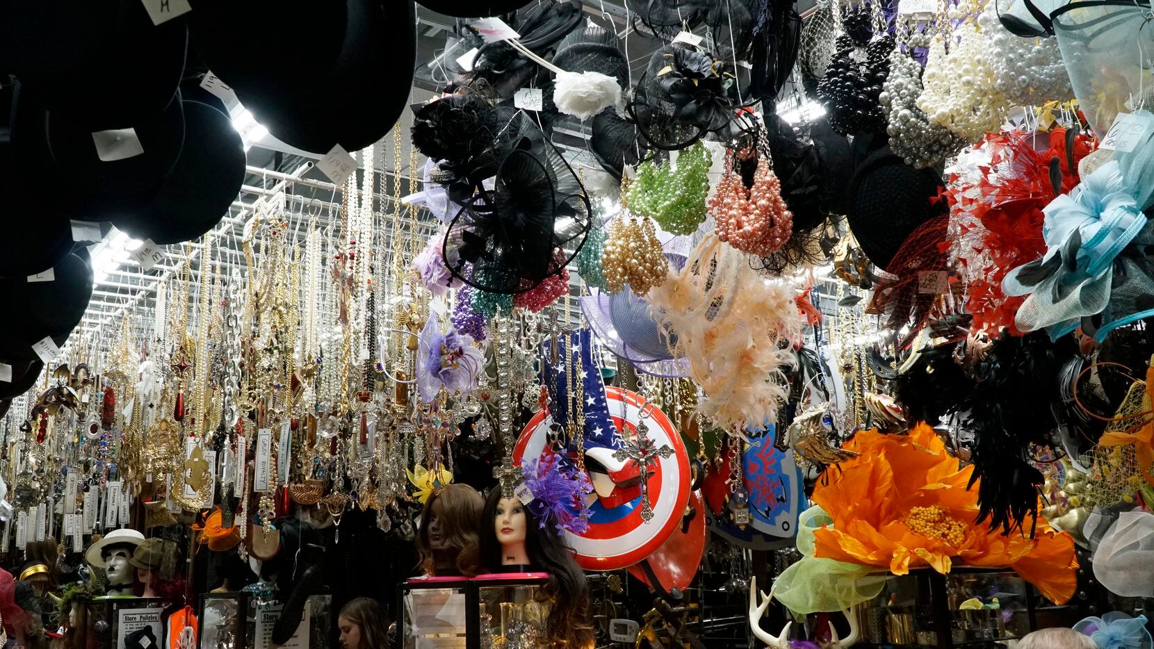 Customers can find all things costume at Dallas Vintage Shop in Plano.