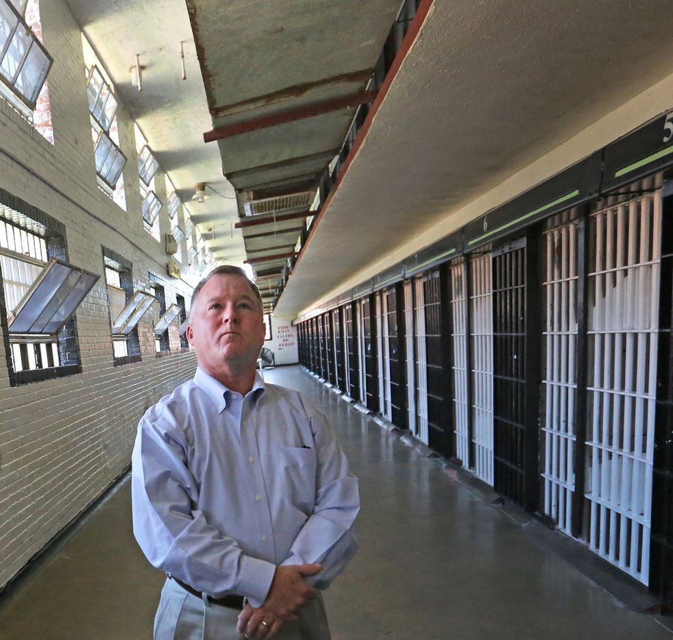 FOR BRANDI SWICEGOOD STORY
TDCJ Executive Director Bryan Collier is pictured inside the...