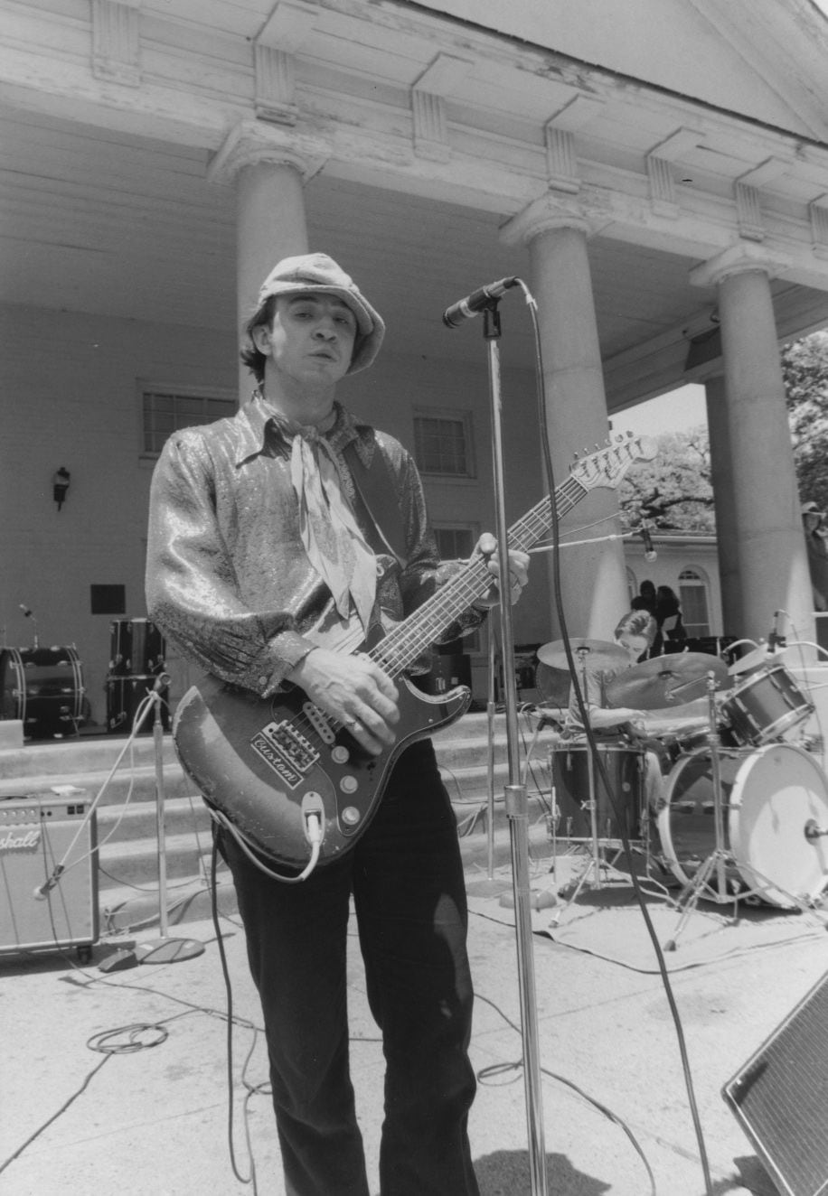 Stevie Ray Vaughan performed at a free Freddie King memorial concert in Lee Park in 1980.