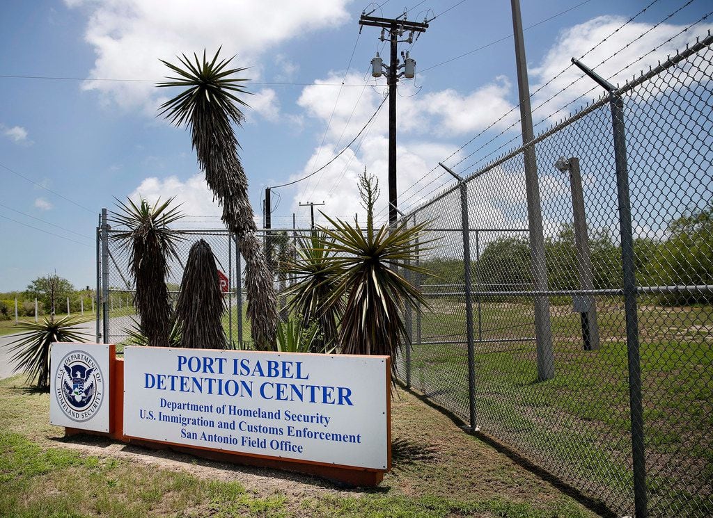 The Port Isabel Detention Center near Los Fresnos.