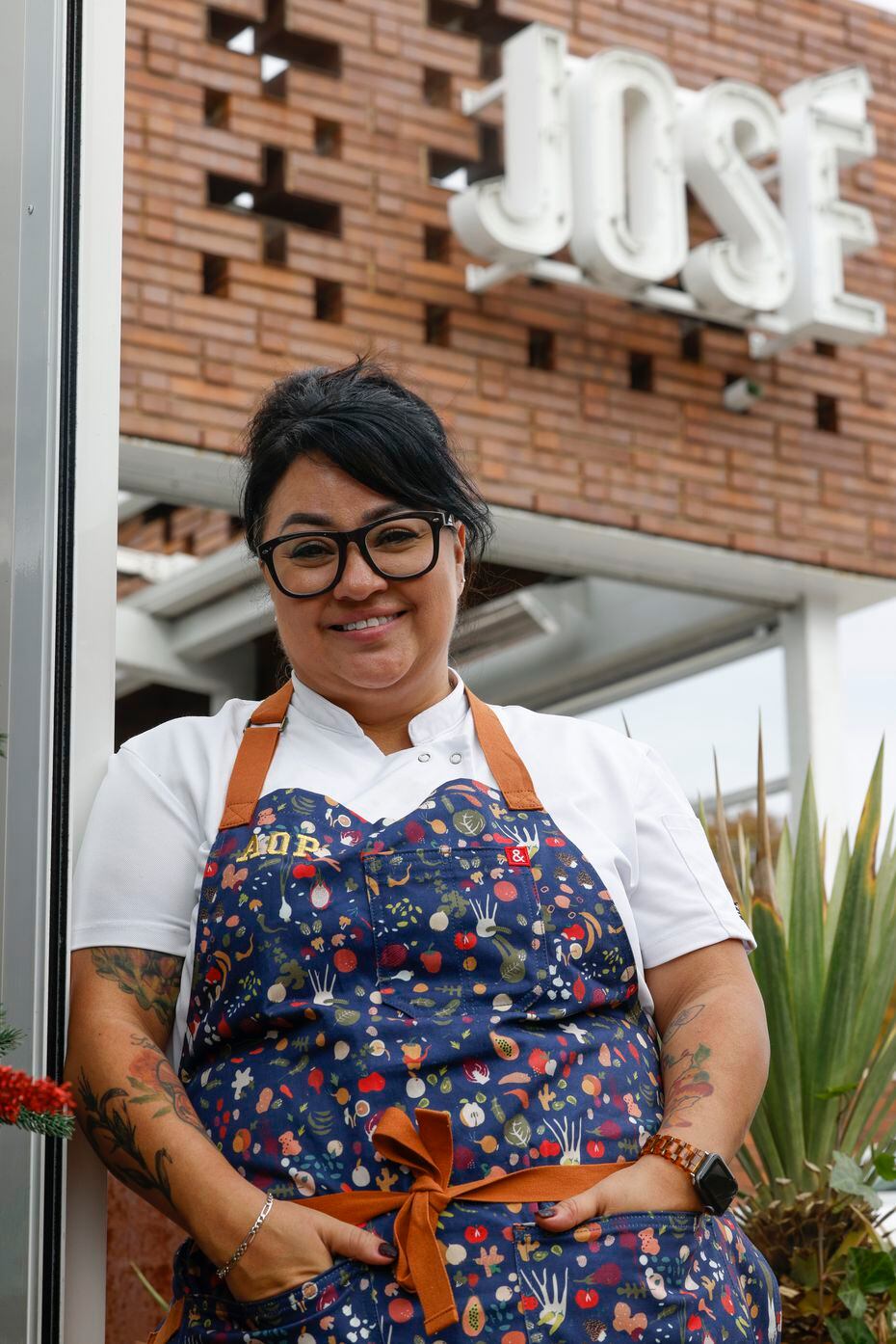 Anastacia Quiñones-Pittman, the executive chef at José, says it took her a while to warm up...