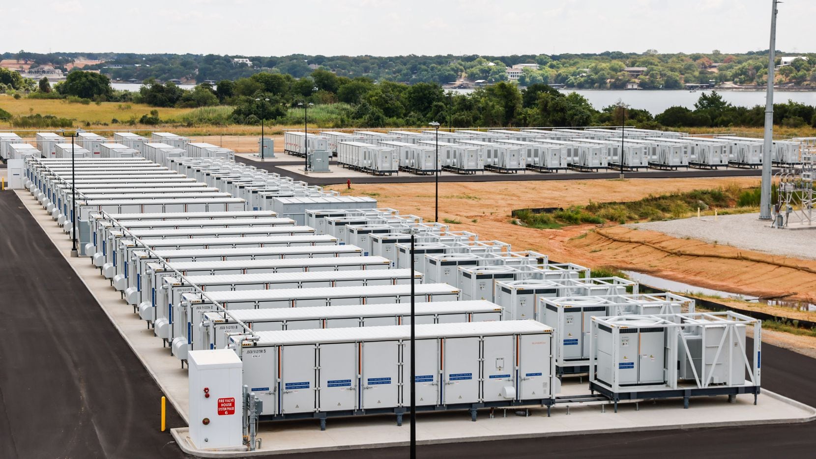 DeCordova's energy storage system, the largest in Texas, came online in May. During peak...