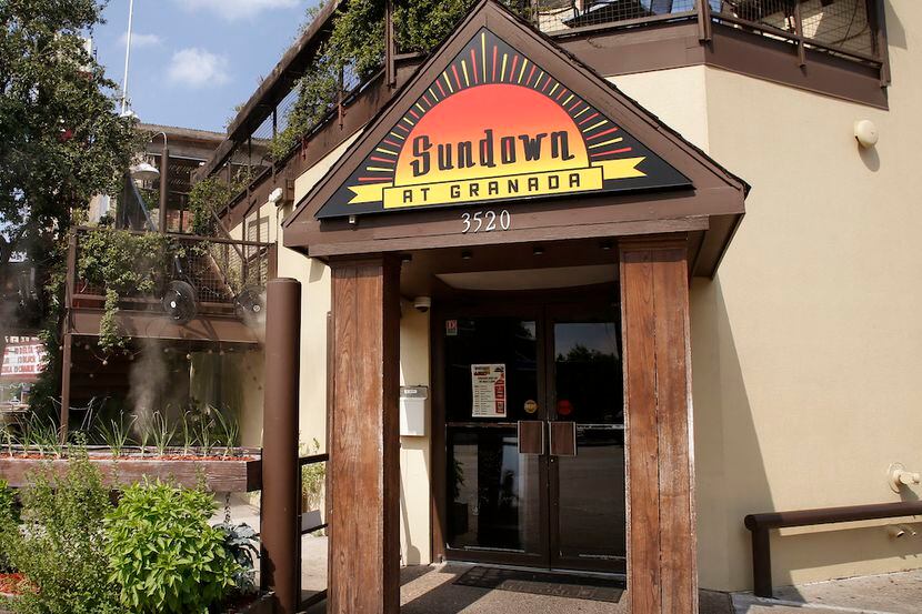 The Sundown at Granada sits next door from the Granada Theater on Greenville Ave.
