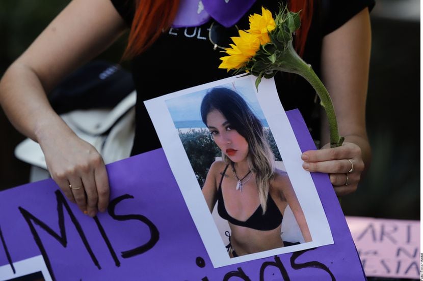 La fotografía de Ariadna Fernanda López, de 27 años, quien fue encontrada muerta el pasado...