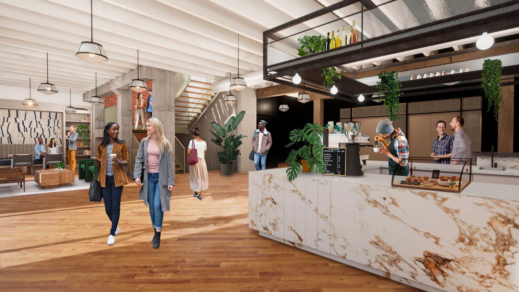 Common Desk's Continental Gin Building location will open early next year.