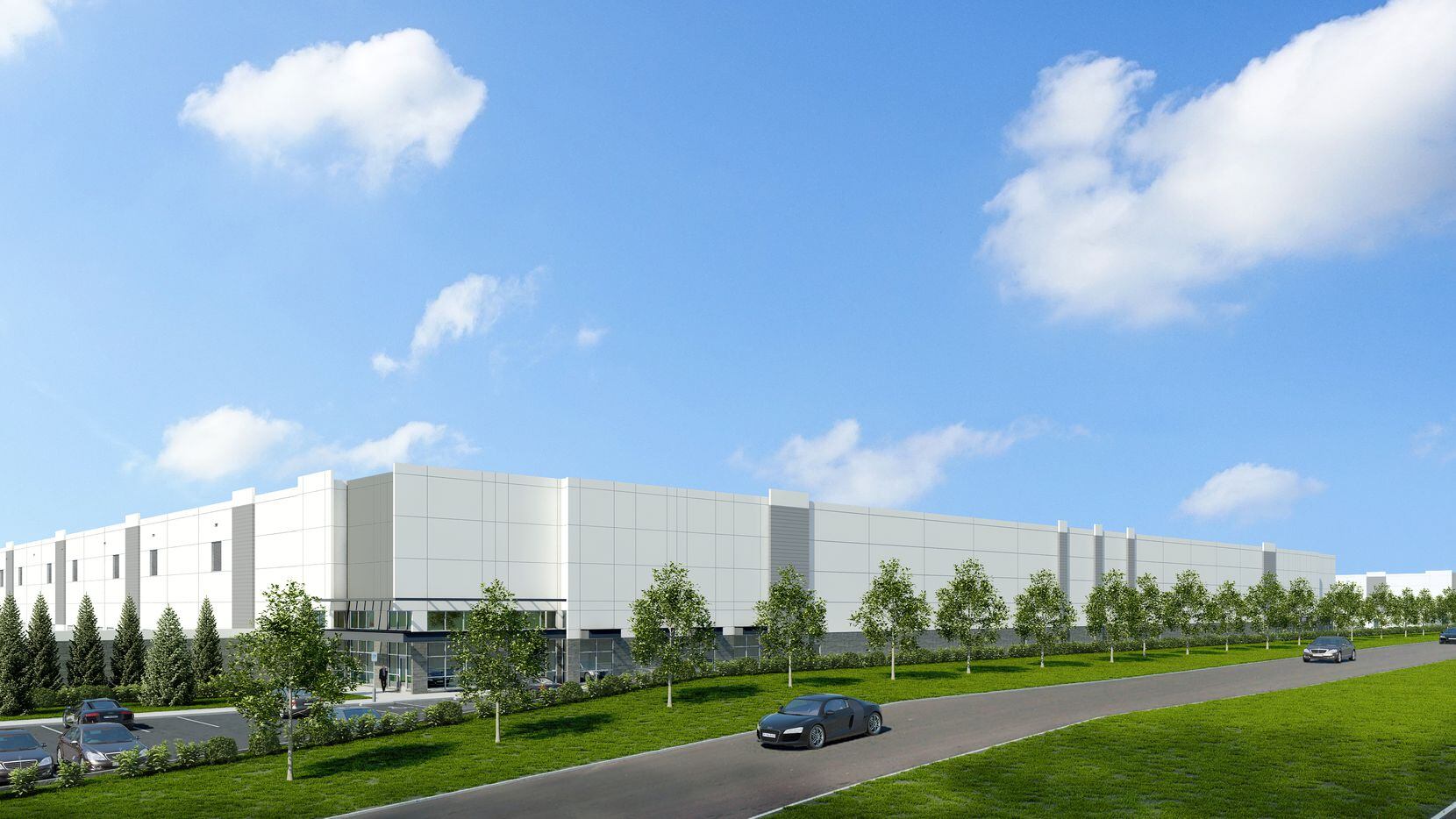 Crow Holdings is building two warehouses with more than 1.2 million square feet near...
