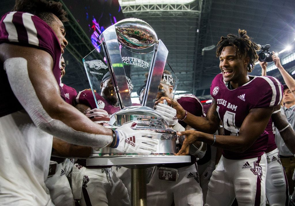 Texas A&M AD wants Arkansas series back on campuses after contract with
