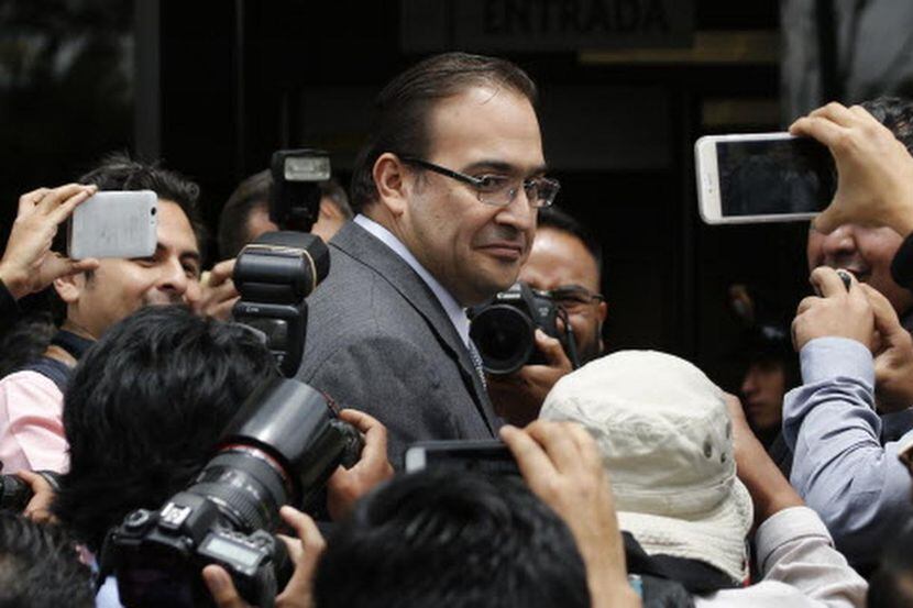 El exgobernador Javier Duarte enfrenta denuncias por corrupción en México. (MARCO UGARTE/AP)
