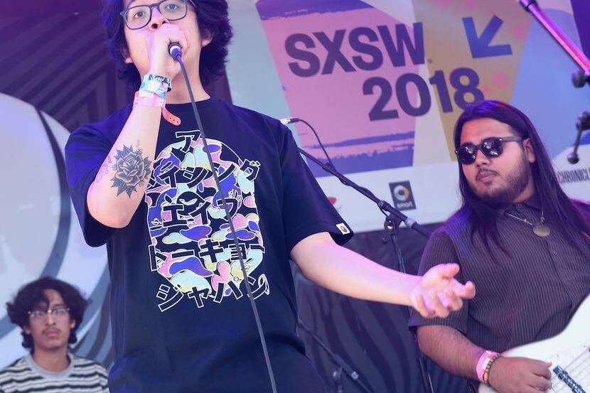 Cuco performed during Pandora SXSW 2018 on March 14, 2018, in Austin.