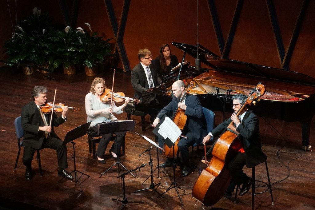 The Mimir Chamber Music Festival featured composers Kevin Puts "Credo" and Ralph Vaughn...