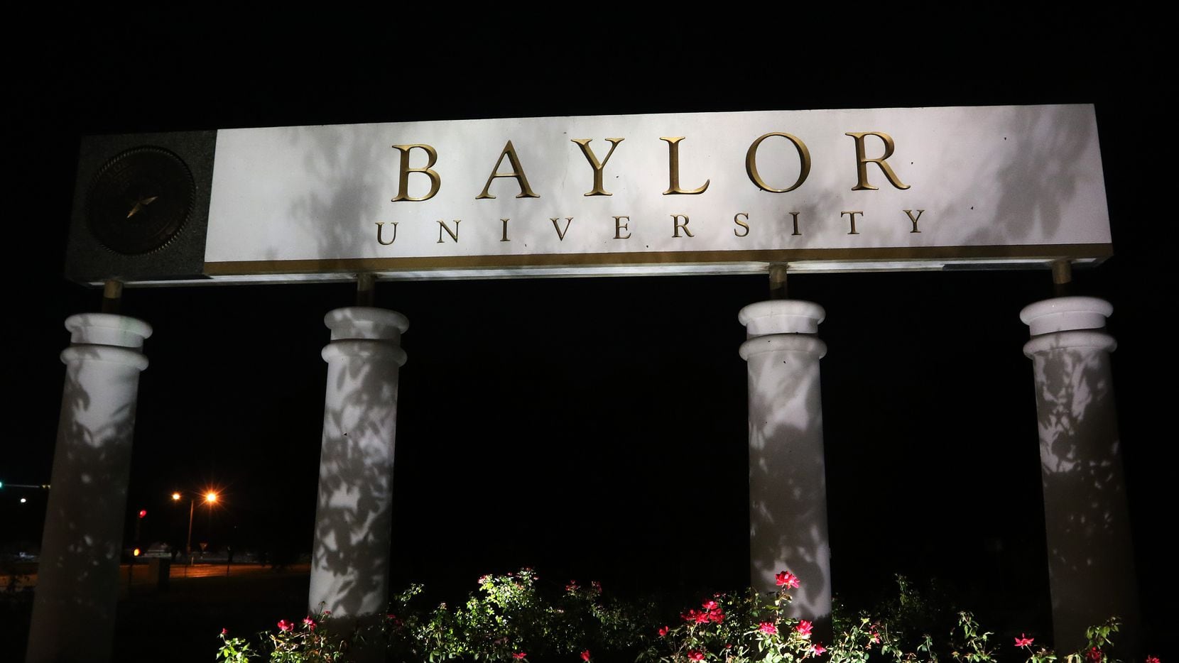 A picture of a Baylor University sign on the campus of Baylor University on Nov. 13, 2016 in...