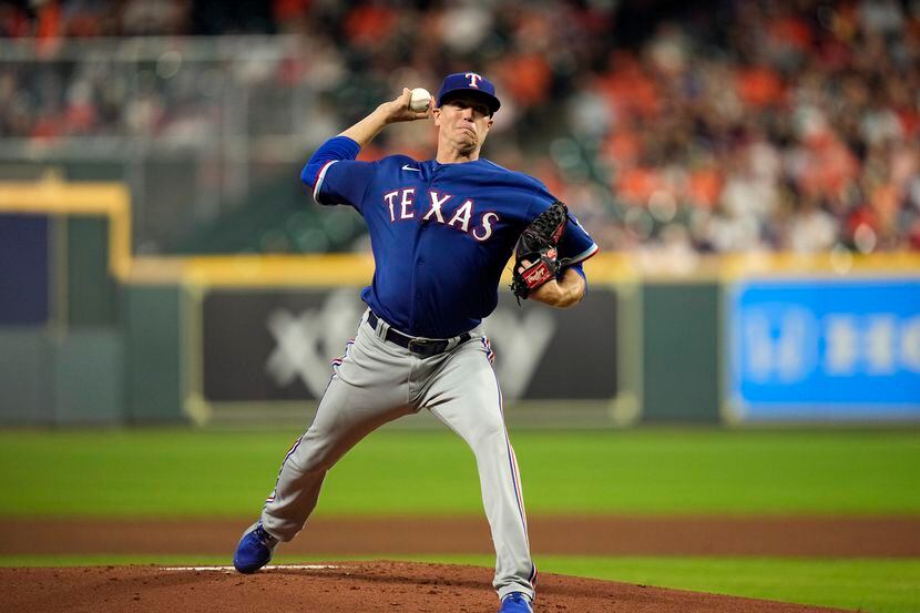 El pitcher Kyle Gibson es una de las piezas que tienen los Rangers  de Texas para tratar de...