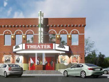 Nack Development's planned theater in downtown Frisco.