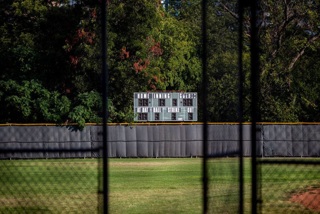 Reverchon Park's historic baseball field in Dallas, which will get a second shot at getting...