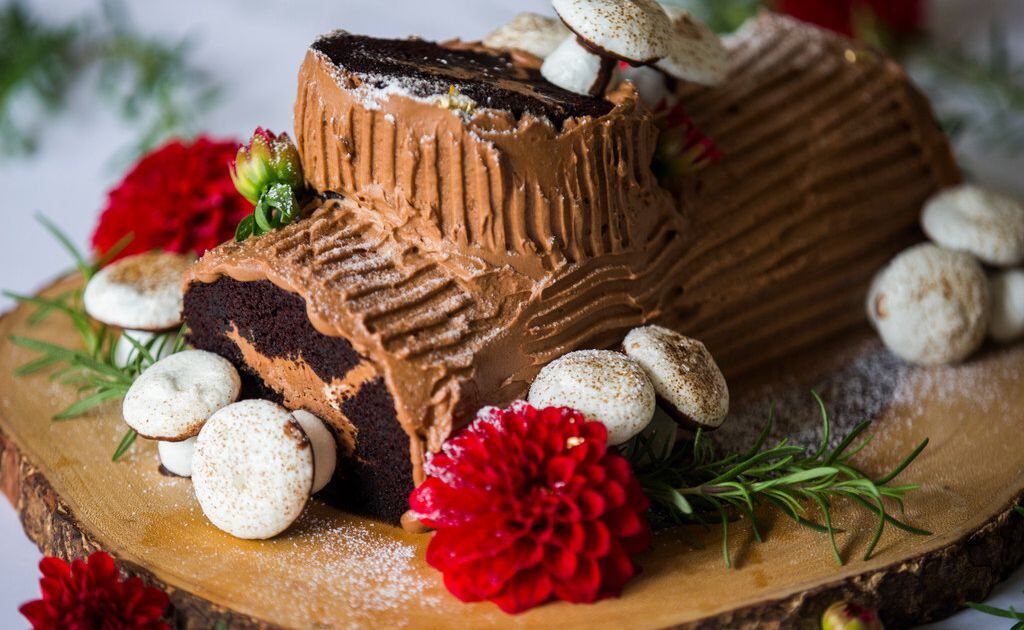 Yule Log with Maple, Vanilla and Chocolate - Maple from Canada