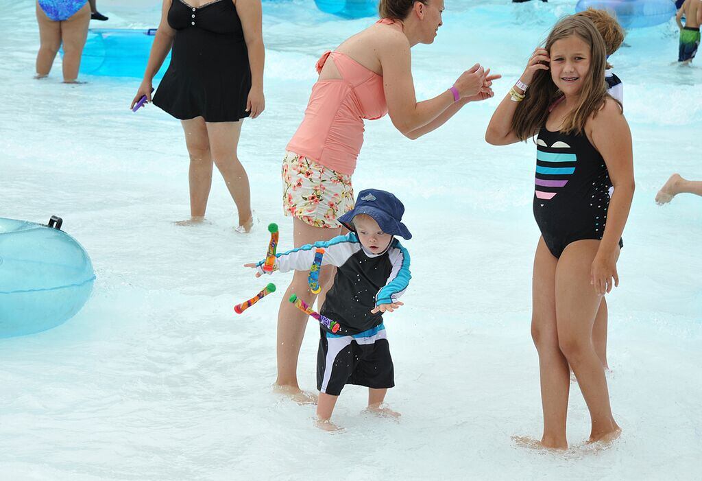 Hawaiian Falls hosts Champions Day for special needs families Tuesday