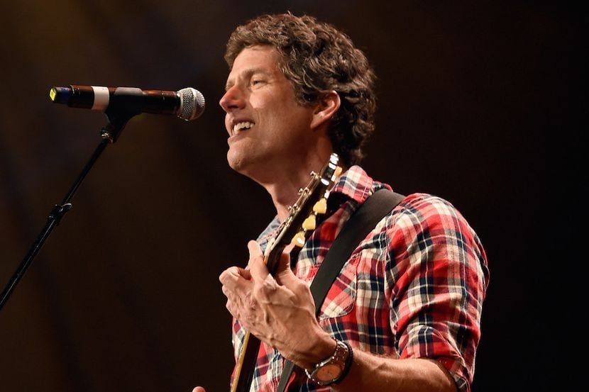 Kevin Griffin of Better Than Ezra performed during the Bobby Bones and the Raging Idiots'...
