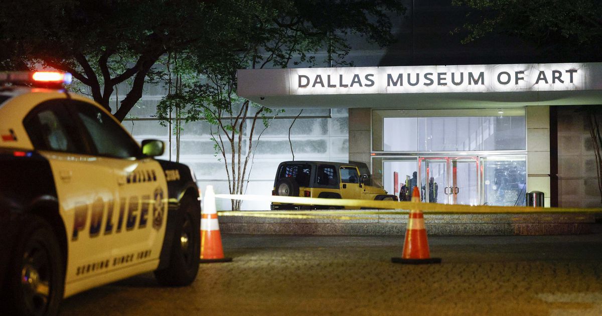 Works of ancient art destroyed at DMA in overnight break-in