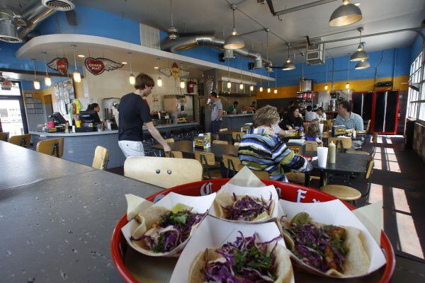 Rusty Taco, owned by Rusty Fenton, offers 13 tacos along with six breakfast tacos,...