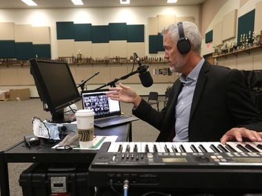 On the second day of Richardson ISD's fall semester in 2020, Jason Schayot, the director of the Berkner High School Mighty Ram Band, instructed his first-period varsity class over Zoom.