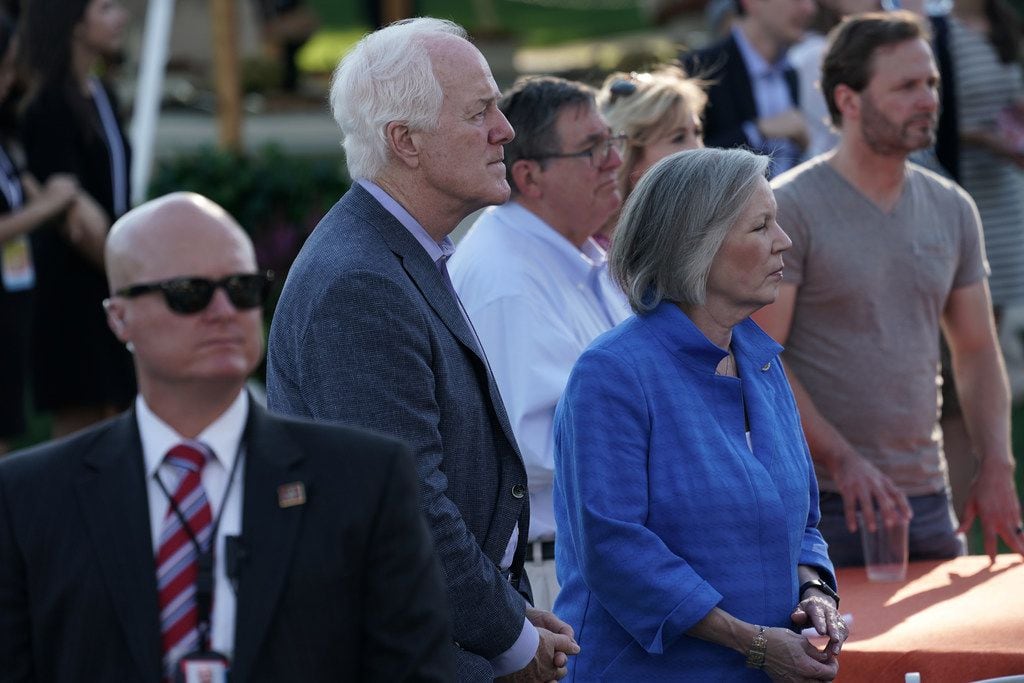 U.S. Sen. John Cornyn, R-Texas, attended a congressional picnic on the South Lawn of the...