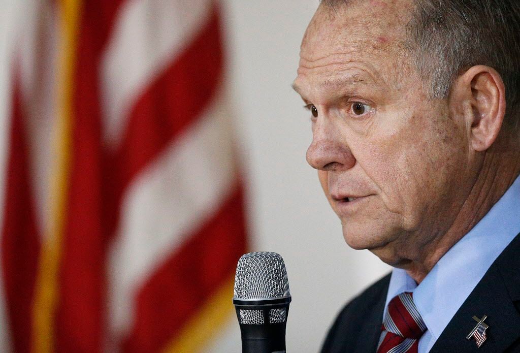 Former Alabama Chief Justice and U.S. Senate candidate Roy Moore 
