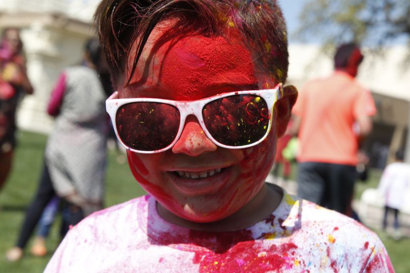 Grand Holi and Anand Bazaar at the DFW Hindu Temple in Irving