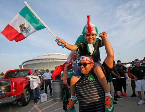 La selección de futbol de México no juega en el Norte de Texas desde 2015 cuando empató con...