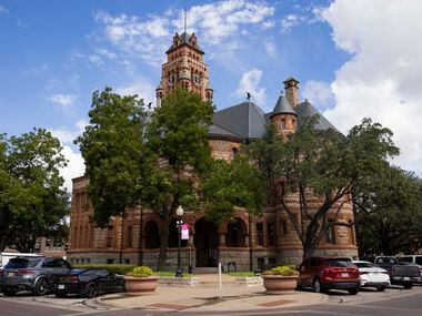 The Ellis County Courthouse in Waxahachie.
