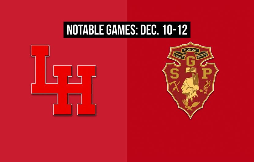Notable games for the week of Dec. 10-12 of the 2020 season: Lake Highlands vs. South Grand...