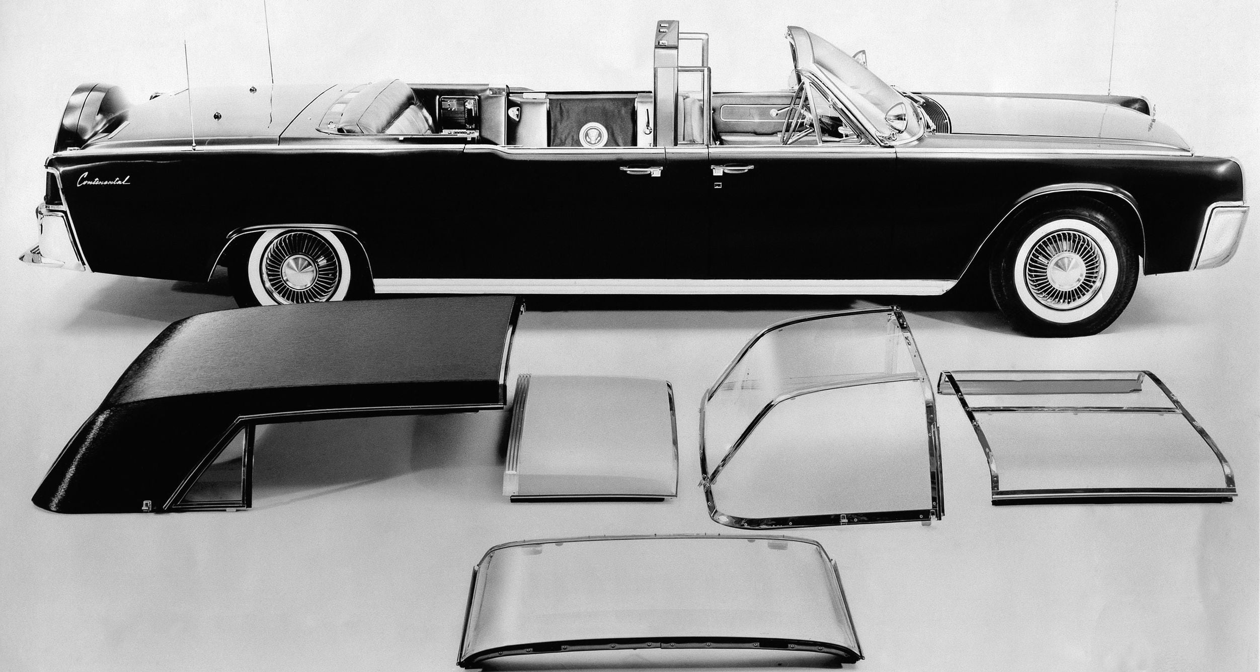 JFK assassination: 8 strange details about Kennedy's 1961 Lincoln  Continental limousine