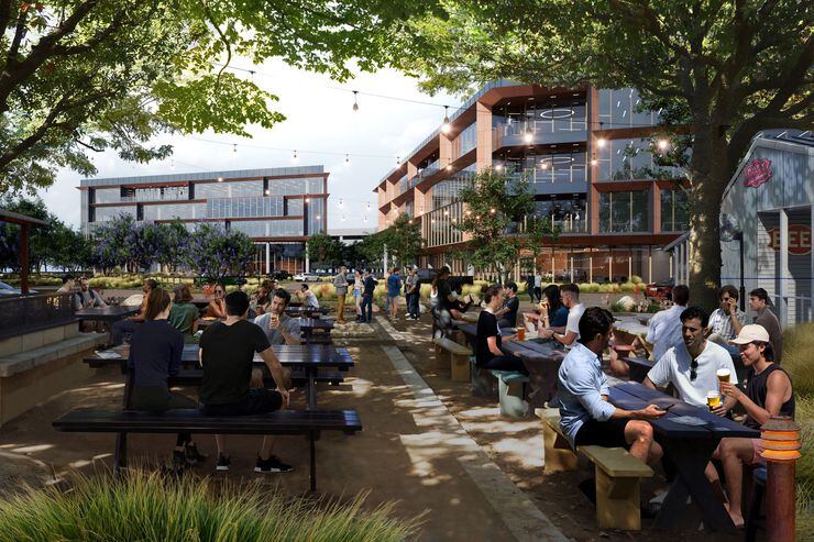The new Katy Trail Ice House development in Allen will include the latest location for the...