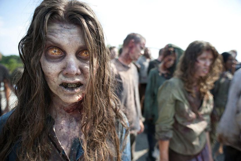 Una imagen de “The Walking Dead”, la popular serie de AMC. Un joven de Nuevo México y...