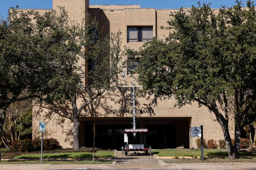 The former University General Hospital seen on Jan. 11 in Dallas.