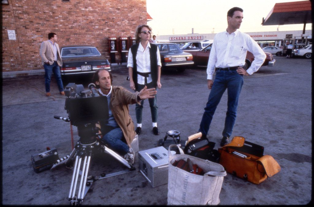 True Stories was shot in seven North Texas counties in the fall of 1985. (From left):...