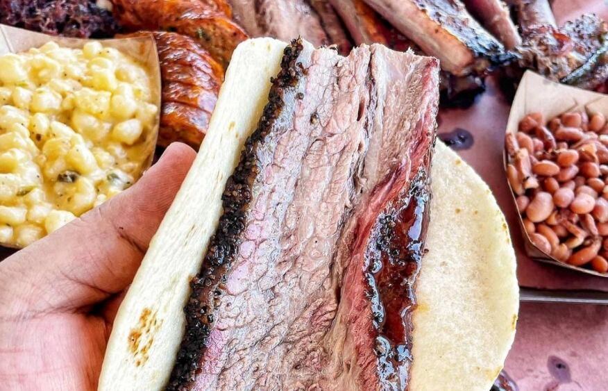 Zavala's has been serving barbecue in Grand Prairie since 2019. Mas Coffee Co. opened the same year, in the same building. Eventually, Mas Coffee Co. will get its own building behind the barbecue joint.