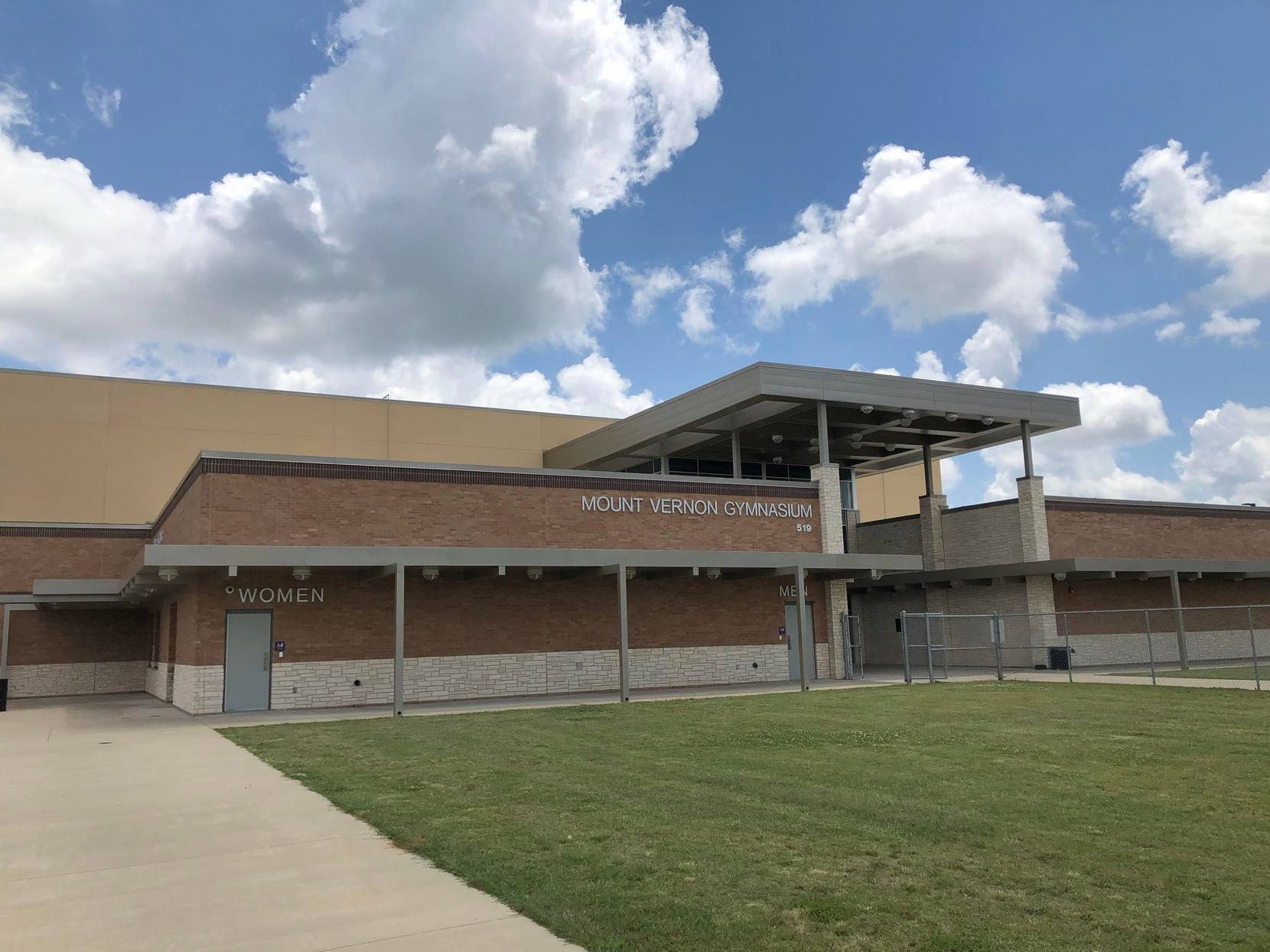 Mount Vernon, TX - Outside of Mount Vernon High School on Saturday, May 25. 2019