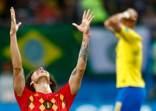 Brasil cayó ante Bélgica en cuartos del Mundial de Rusia. (AP/Andre Penner)
