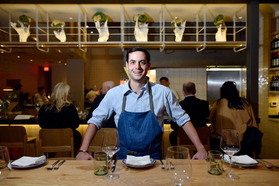 Sprezza owner Julian Barsotti is pictured in his restaurant in this 2019 DMN file photo.
