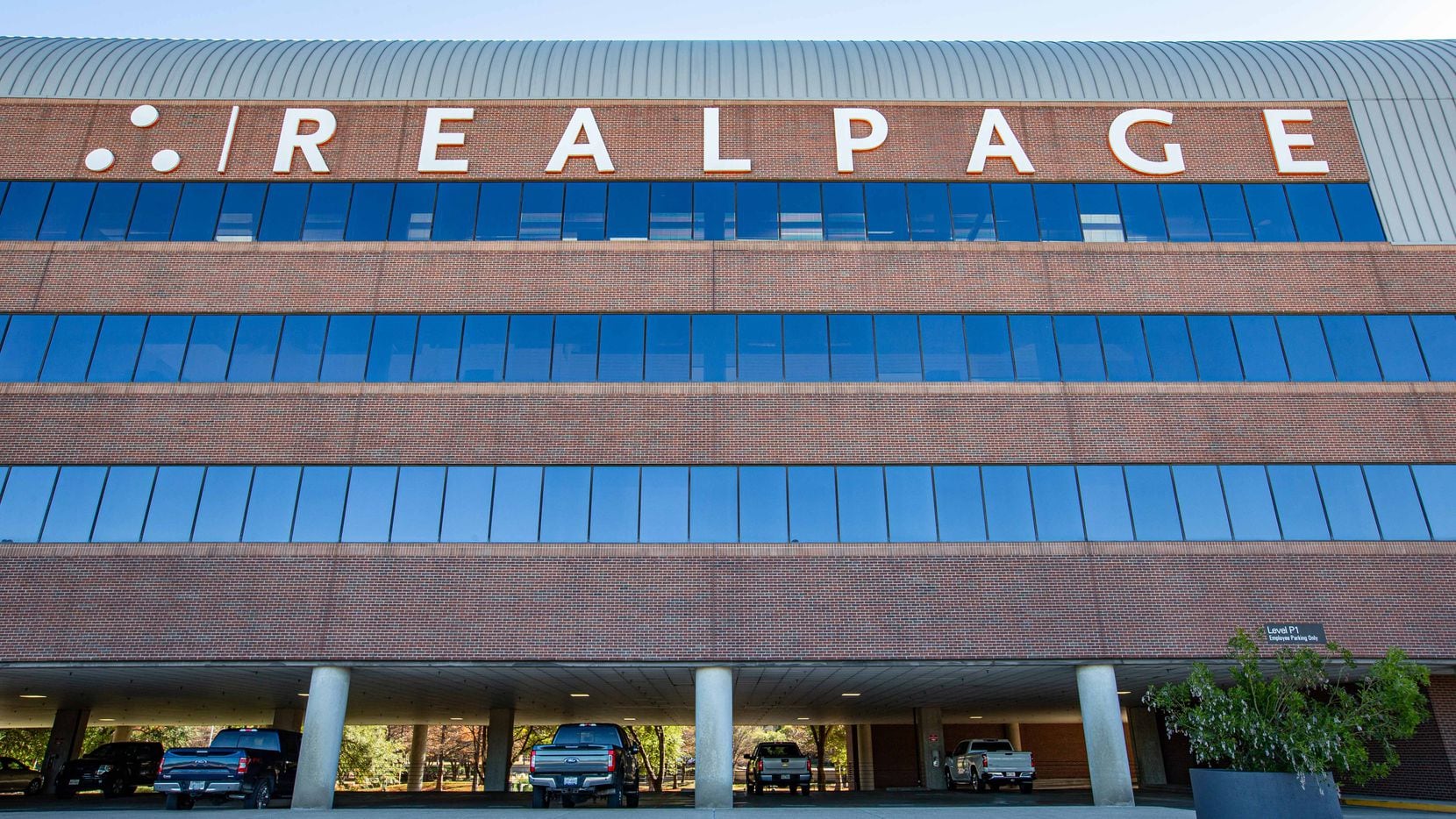 RealPage's headquarters in Richardson are shown on Monday.