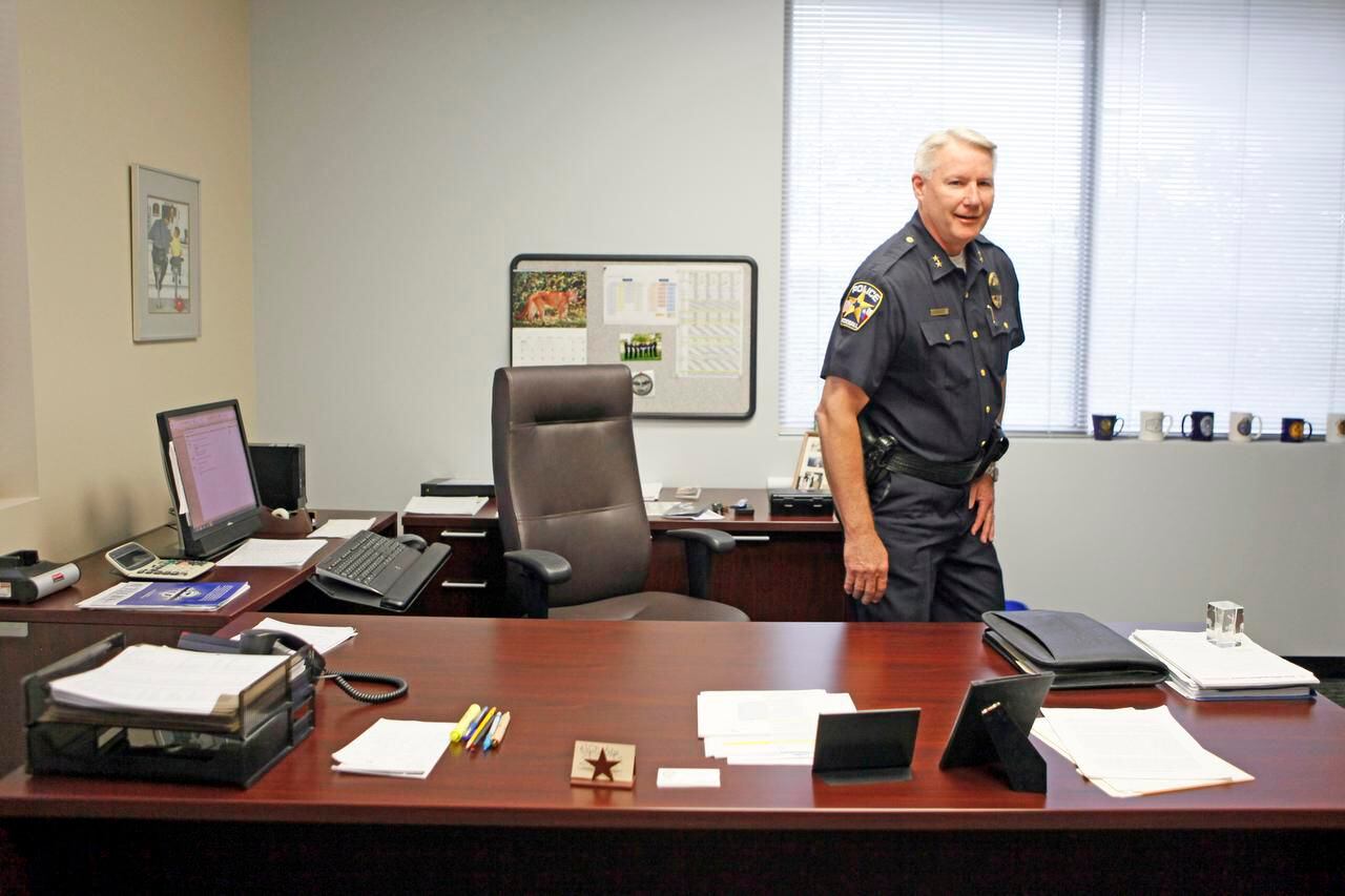  Rockwall Police Chief Mark Moeller, 60, plans to retire July 17 after 38 years in law enforcement, including the past 13 as Rockwall police chief. Moeller cites establishing a SWAT team as an accomplishment during his career in Rockwall.  
