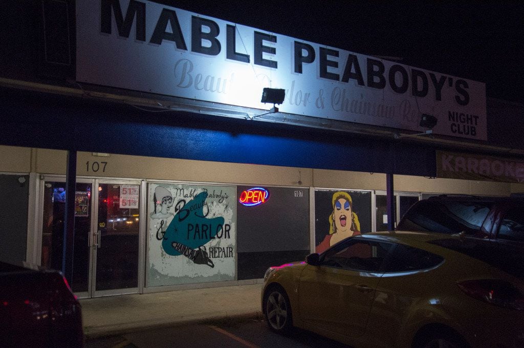 Mable Peabody's exterior in Denton, Texas.  Sunday, September 3, 2017, Mable Peabody's in...